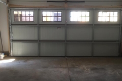 Single Door Garage with Windows